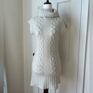 Y2K 2000s crochet mini dress